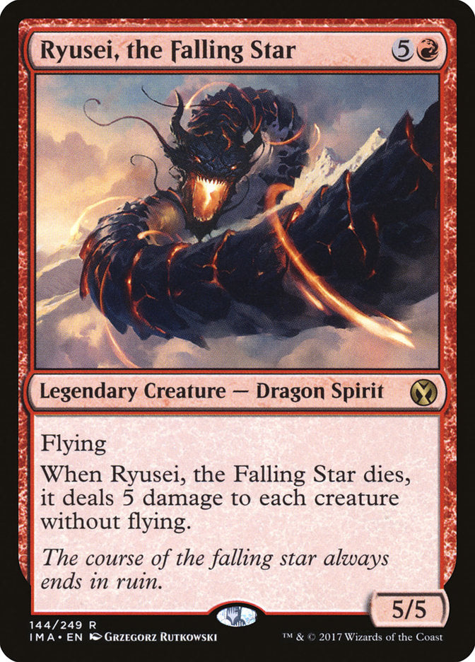 Ryusei, the Falling Star (144) [Iconic Masters] | Odin's Place