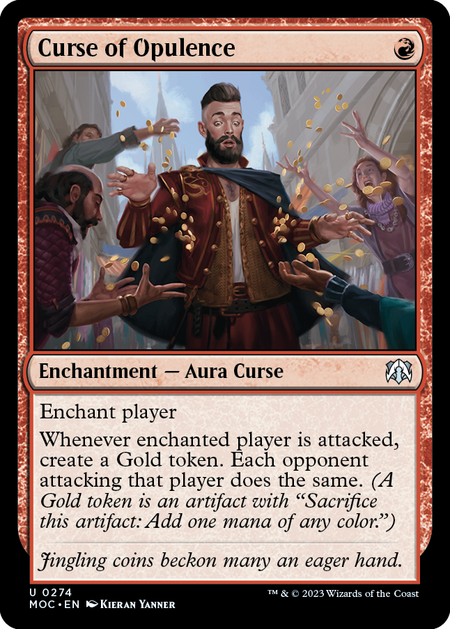 Curse of Opulence [March of the Machine Commander] | Odin's Place