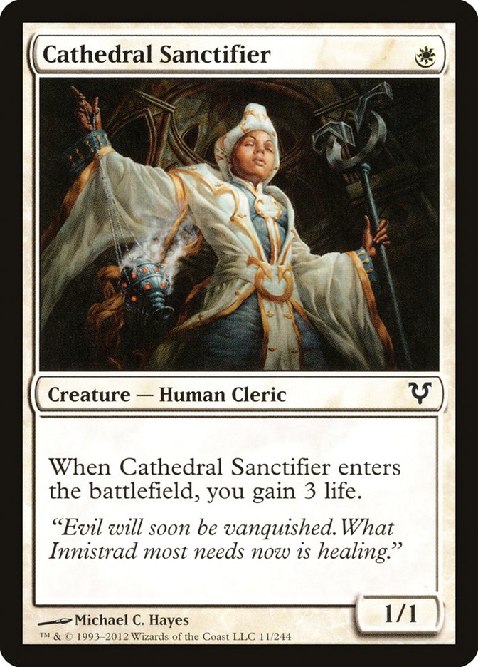 Cathedral Sanctifier (11) [Avacyn Restored] | Odin's Place