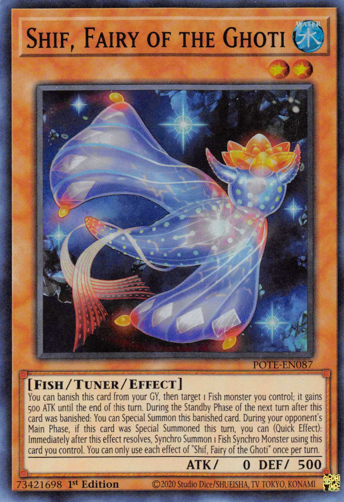 Shif, Fairy of the Ghoti [POTE-EN087] Super Rare | Odin's Place