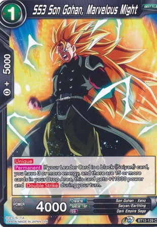 SS3 Son Gohan, Marvelous Might (BT12-129) [Vicious Rejuvenation] | Odin's Place