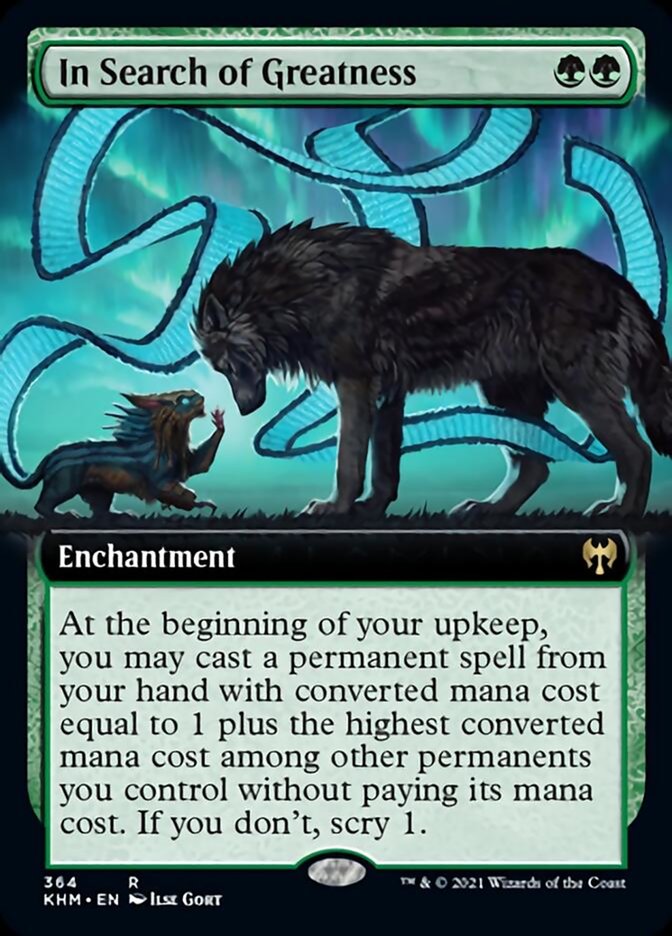 In Search of Greatness (Extended Art) [Kaldheim] | Odin's Place
