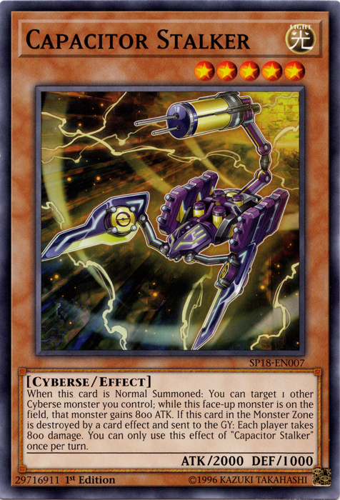 Capacitor Stalker [SP18-EN007] Common | Odin's Place