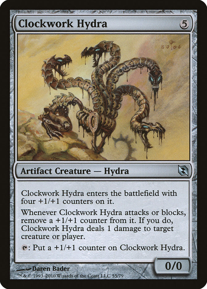 Clockwork Hydra (55) [Duel Decks: Elspeth vs. Tezzeret] | Odin's Place