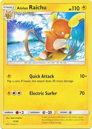 Alolan Raichu (17/30) [Sun & Moon: Trainer Kit - Alolan Raichu] | Odin's Place