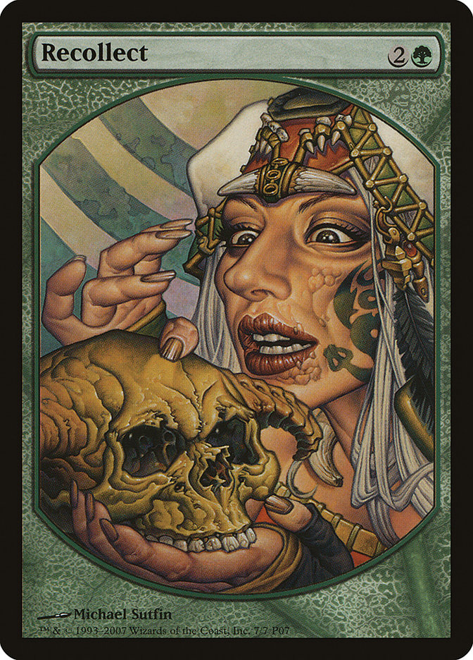 Recollect (7) [Magic Player Rewards 2007] | Odin's Place