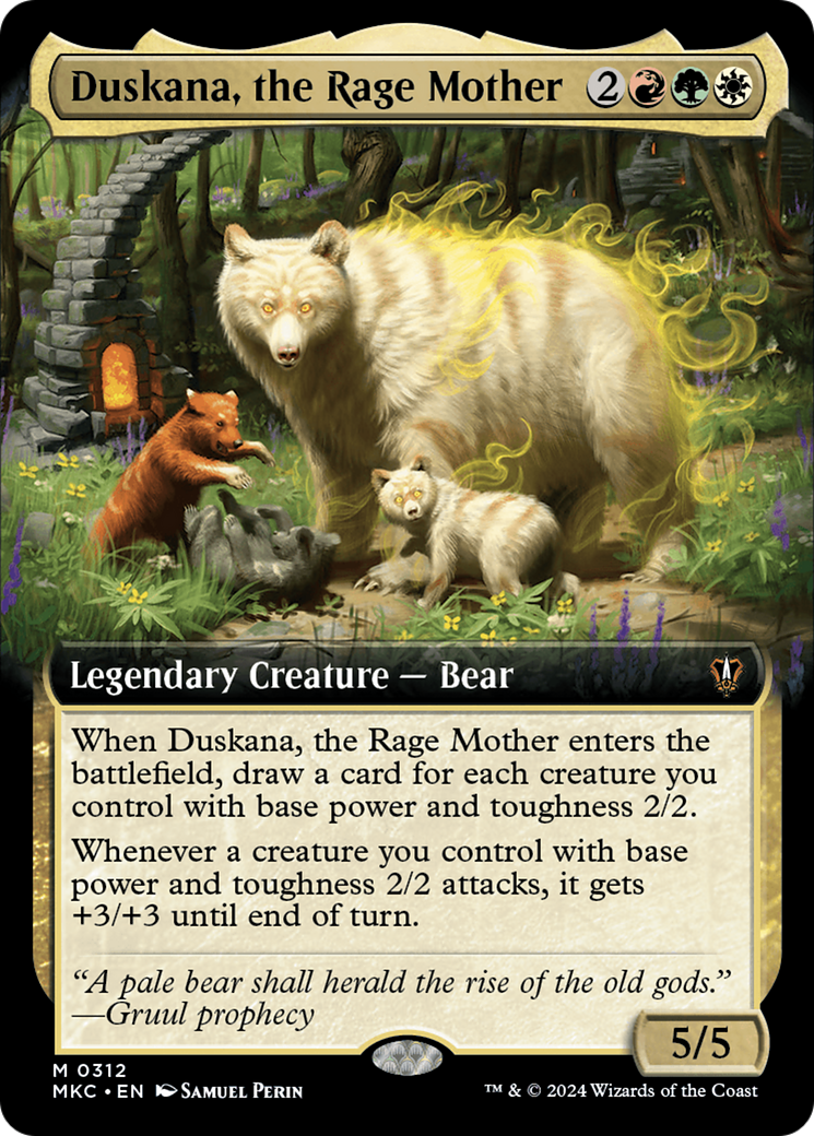 Duskana, the Rage Mother (Extended Art) [Murders at Karlov Manor Commander] | Odin's Place