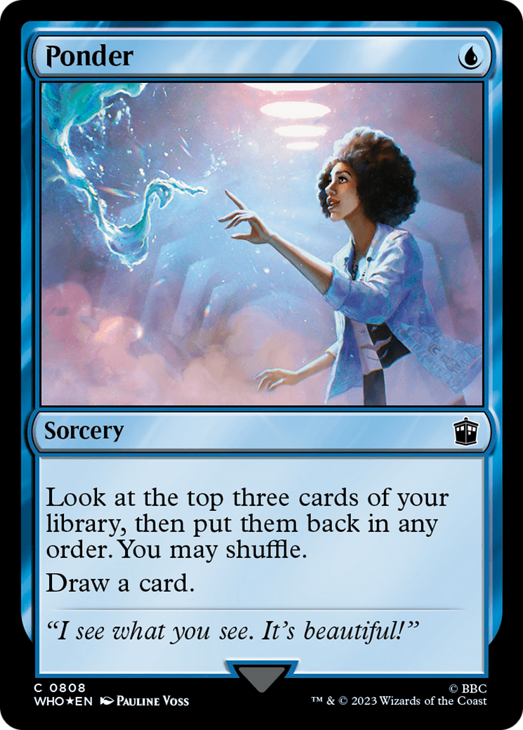 Ponder (Surge Foil) [Doctor Who] | Odin's Place