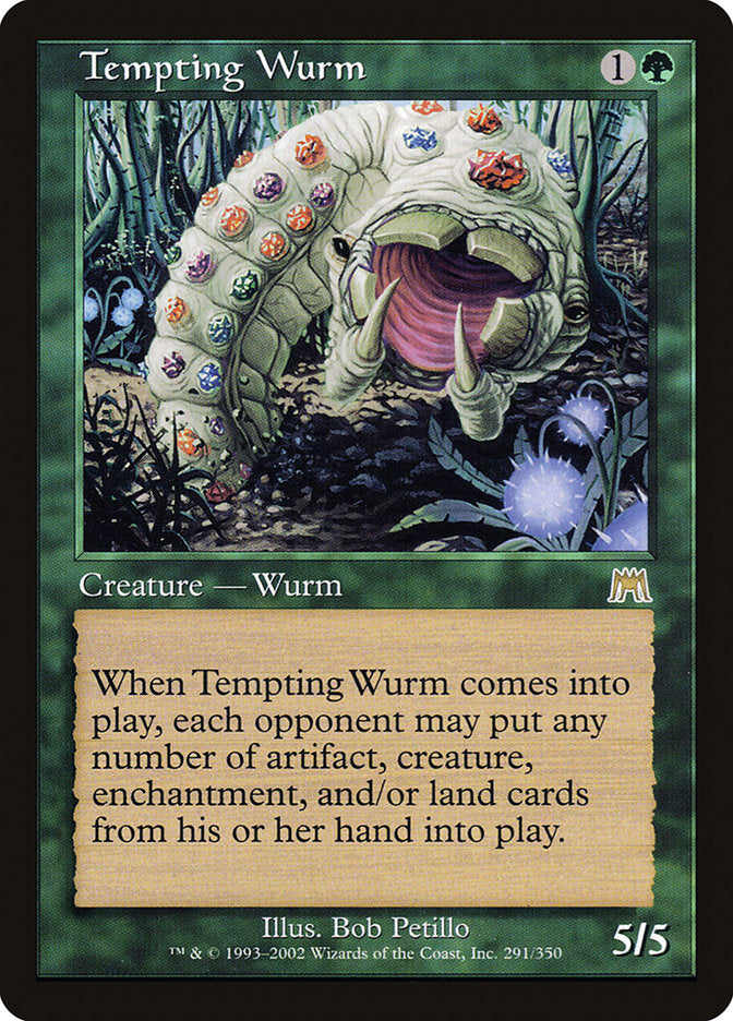 Tempting Wurm (291) [Onslaught] | Odin's Place