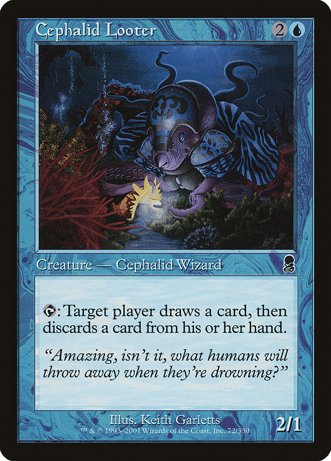 Cephalid Looter (Misprinted) [Odyssey] | Odin's Place