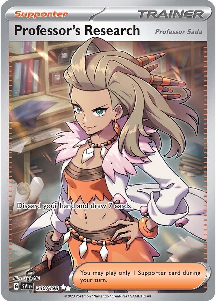 Professor's Research (240/198) [Scarlet & Violet: Base Set] | Odin's Place