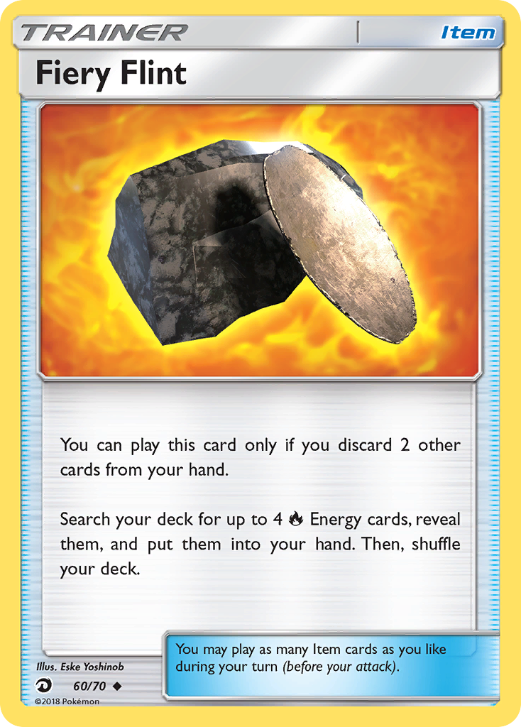 Fiery Flint (60/70) [Sun & Moon: Dragon Majesty] | Odin's Place