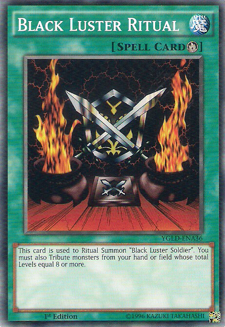 Black Luster Ritual [YGLD-ENA36] Common | Odin's Place
