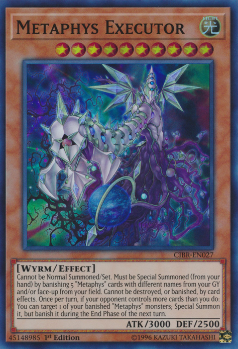 Metaphys Executor [CIBR-EN027] Super Rare | Odin's Place