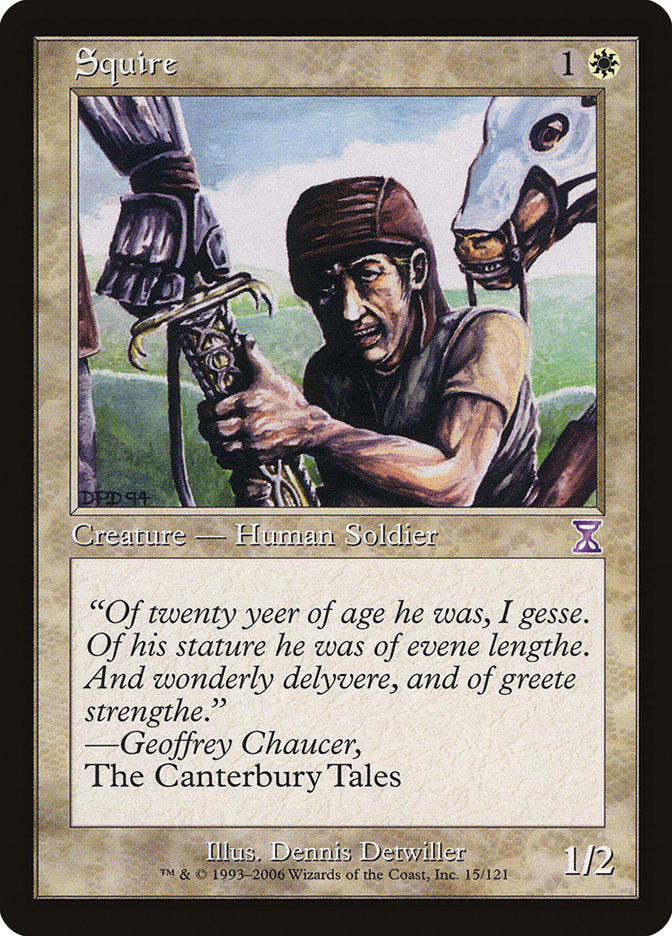 Squire (15) [Time Spiral Timeshifted] | Odin's Place