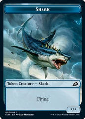 Pegasus // Shark Double-Sided Token [Challenger Decks 2021 Tokens] | Odin's Place