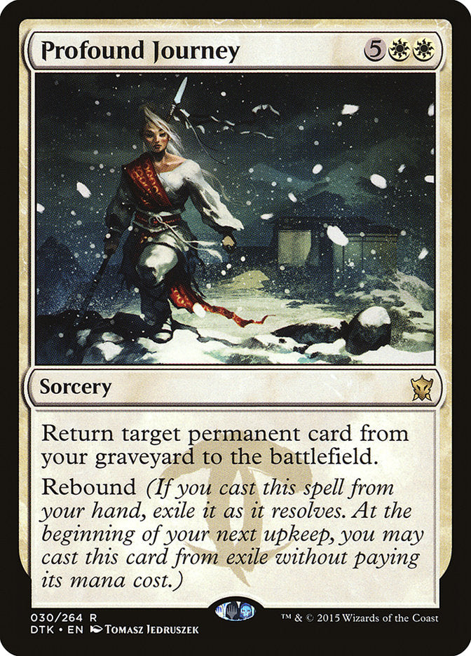 Profound Journey (30) [Dragons of Tarkir] | Odin's Place