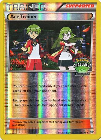 Ace Trainer (69/98) (International Challenge Promo Staff) [XY: Ancient Origins] | Odin's Place