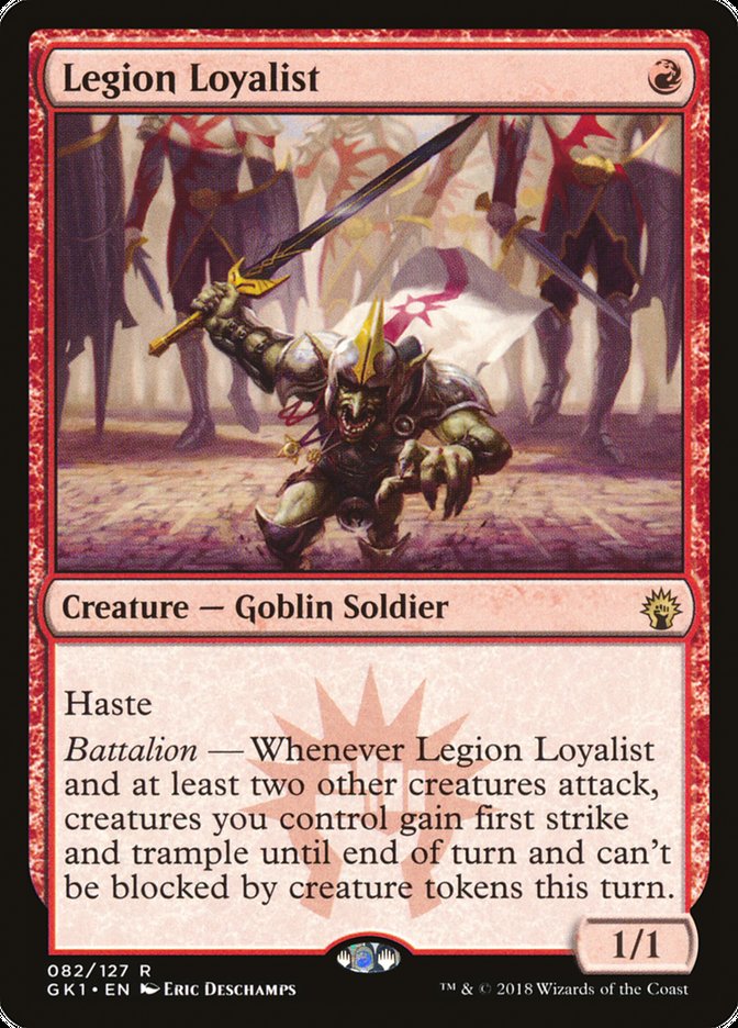 Legion Loyalist (82) [Guilds of Ravnica Guild Kit] | Odin's Place