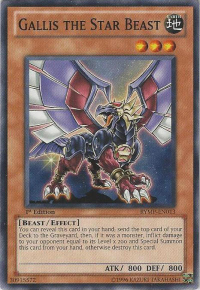 Gallis the Star Beast [RYMP-EN013] Common | Odin's Place