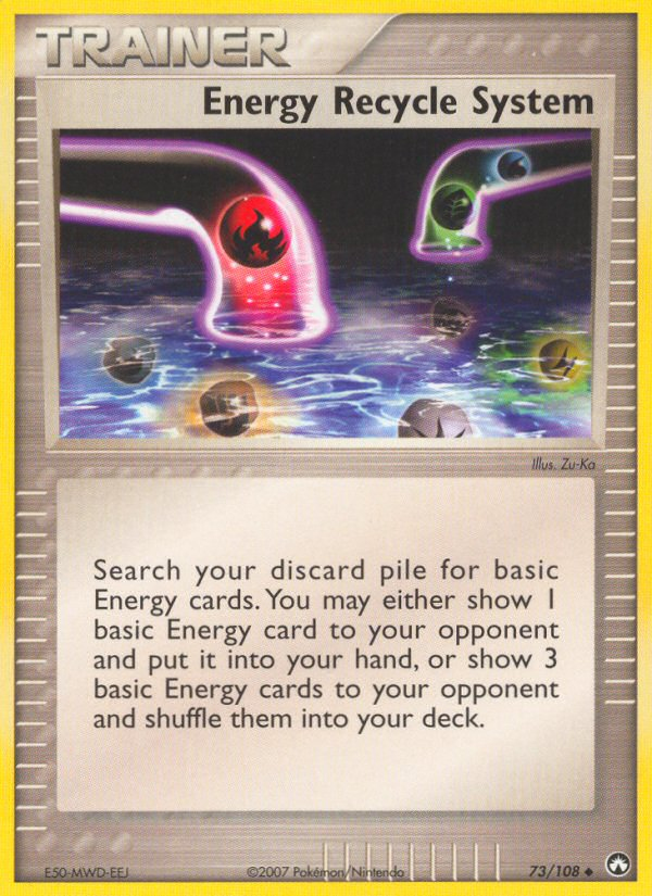 Energy Recycle System (73/108) [EX: Power Keepers] | Odin's Place