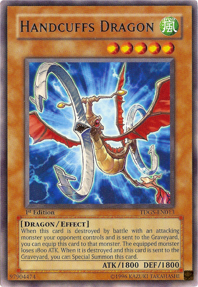 Handcuffs Dragon [TDGS-EN013] Rare | Odin's Place