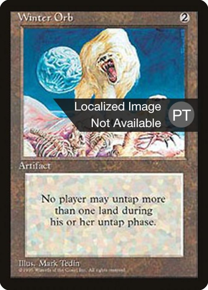 Winter Orb [Fourth Edition (Foreign Black Border)] | Odin's Place