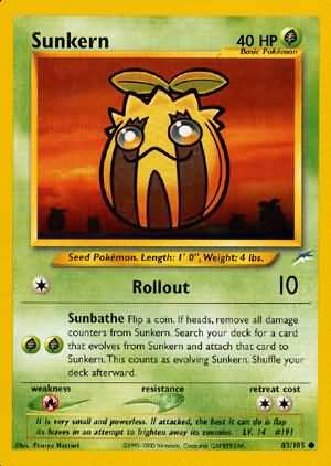 Sunkern (83/105) [Neo Destiny Unlimited] | Odin's Place