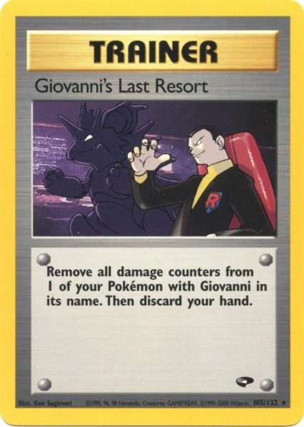 Giovanni's Last Resort (105/132) [Gym Challenge Unlimited] | Odin's Place
