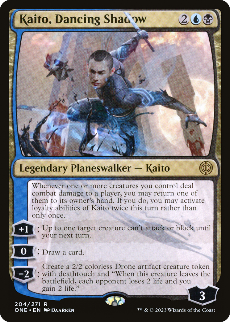 Kaito, Dancing Shadow [Phyrexia: All Will Be One] | Odin's Place