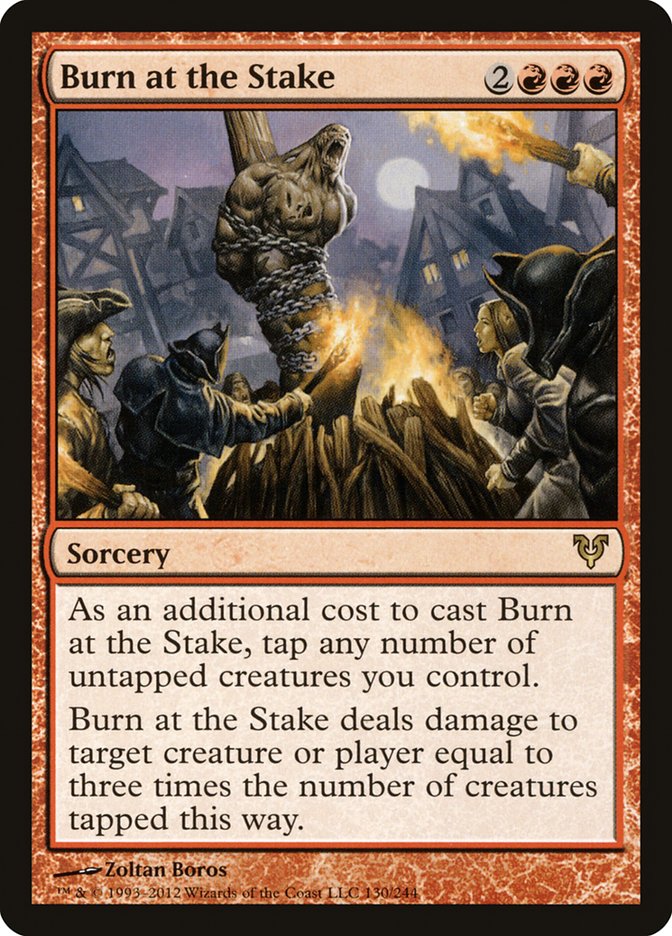Burn at the Stake (130) [Avacyn Restored] | Odin's Place