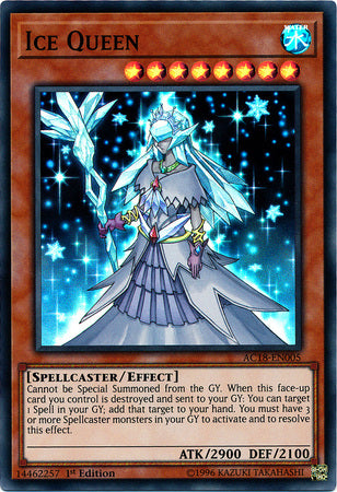 Ice Queen [AC18-EN005] Super Rare | Odin's Place