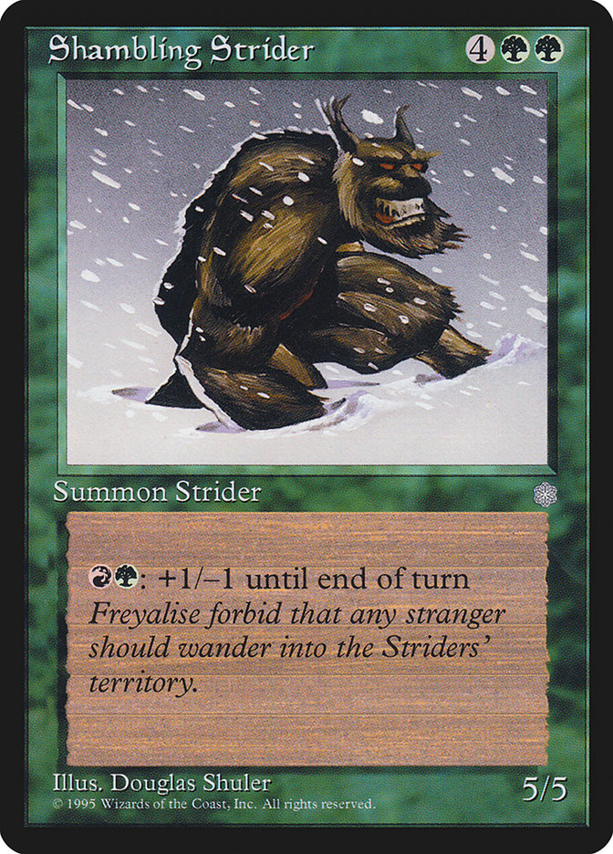Shambling Strider (263) [Ice Age] | Odin's Place