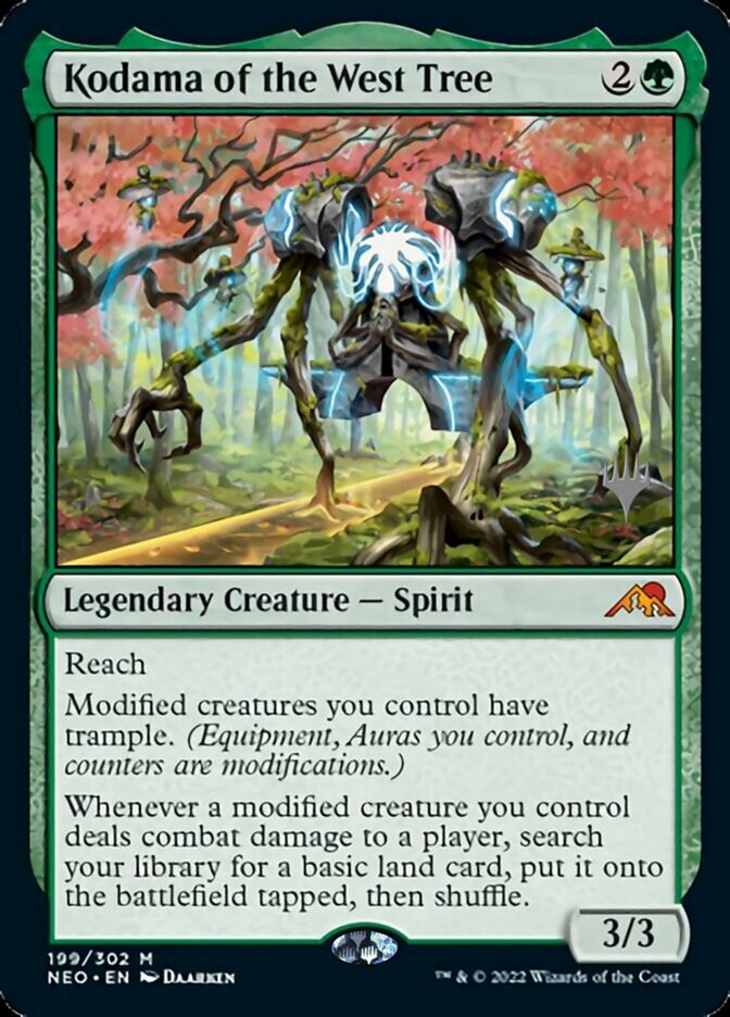 Kodama of the West Tree (Promo Pack) [Kamigawa: Neon Dynasty Promos] | Odin's Place