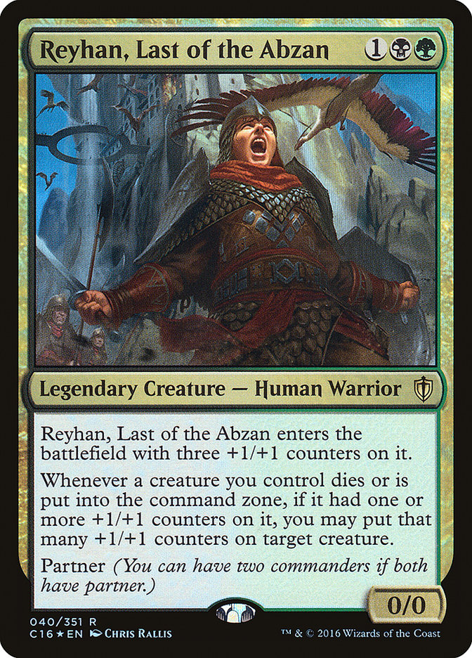 Reyhan, Last of the Abzan (40) [Commander 2016] | Odin's Place