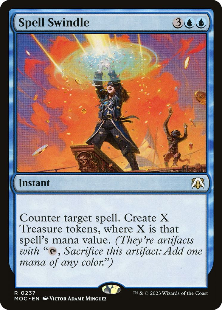Spell Swindle [March of the Machine Commander] | Odin's Place