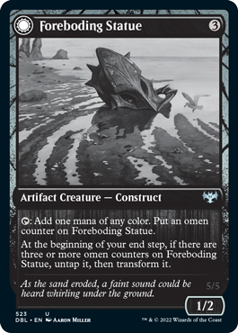 Foreboding Statue // Forsaken Thresher [Innistrad: Double Feature] | Odin's Place