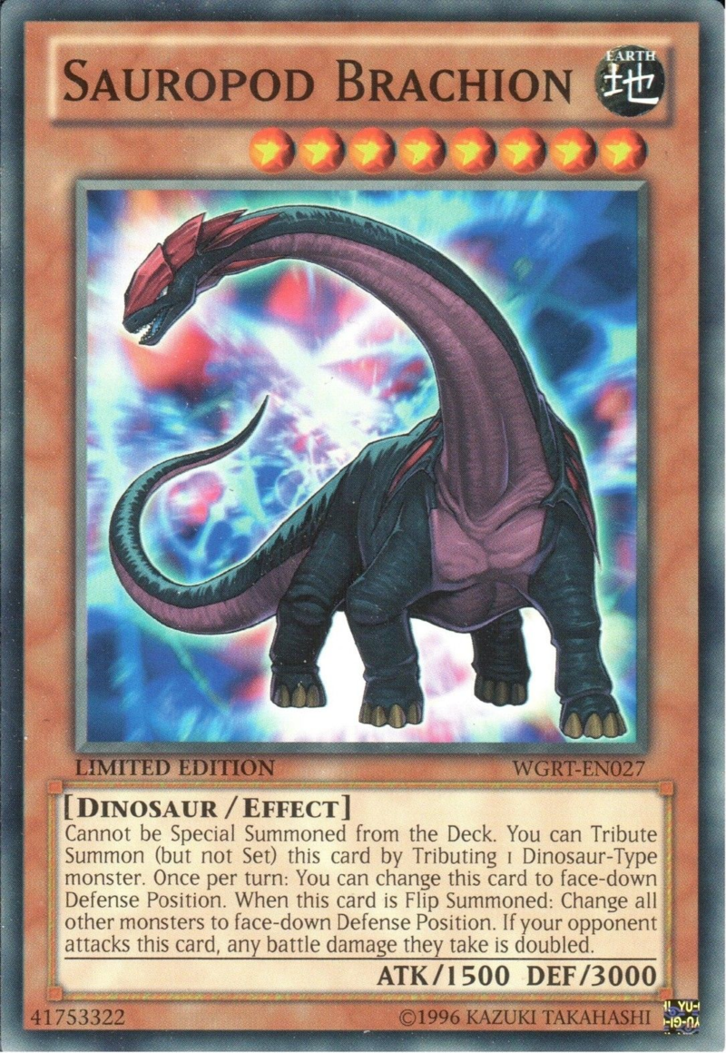 Sauropod Brachion [WGRT-EN027] Common | Odin's Place