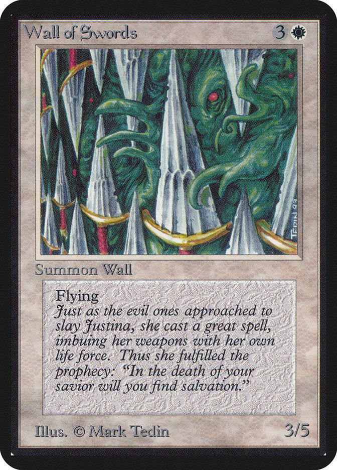 Wall of Swords (42) [Alpha Edition] | Odin's Place