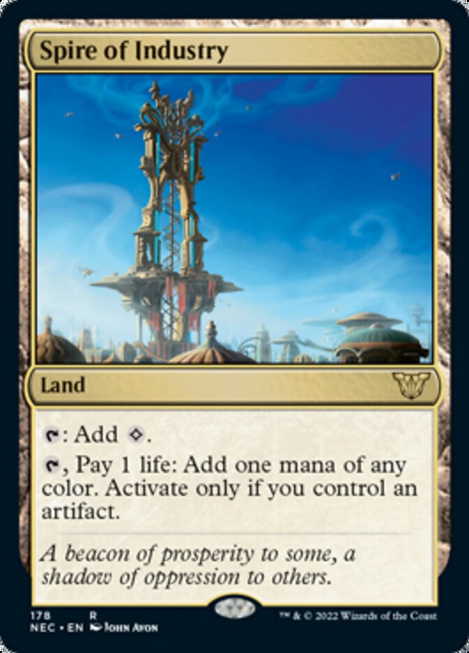 Spire of Industry [Kamigawa: Neon Dynasty Commander] | Odin's Place