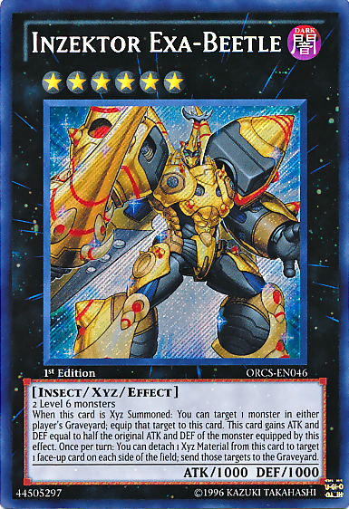 Inzektor Exa-Beetle [ORCS-EN046] Secret Rare | Odin's Place