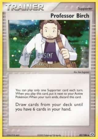 Professor Birch (82/106) (2006) [Professor Program Promos] | Odin's Place