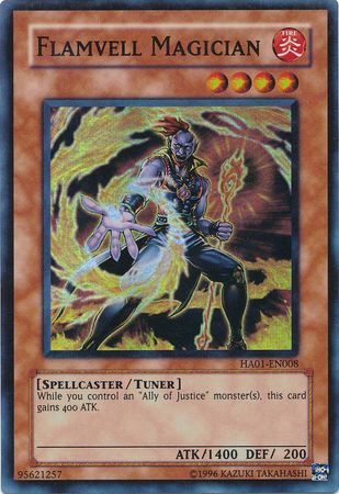 Flamvell Magician [HA01-EN008] Super Rare | Odin's Place