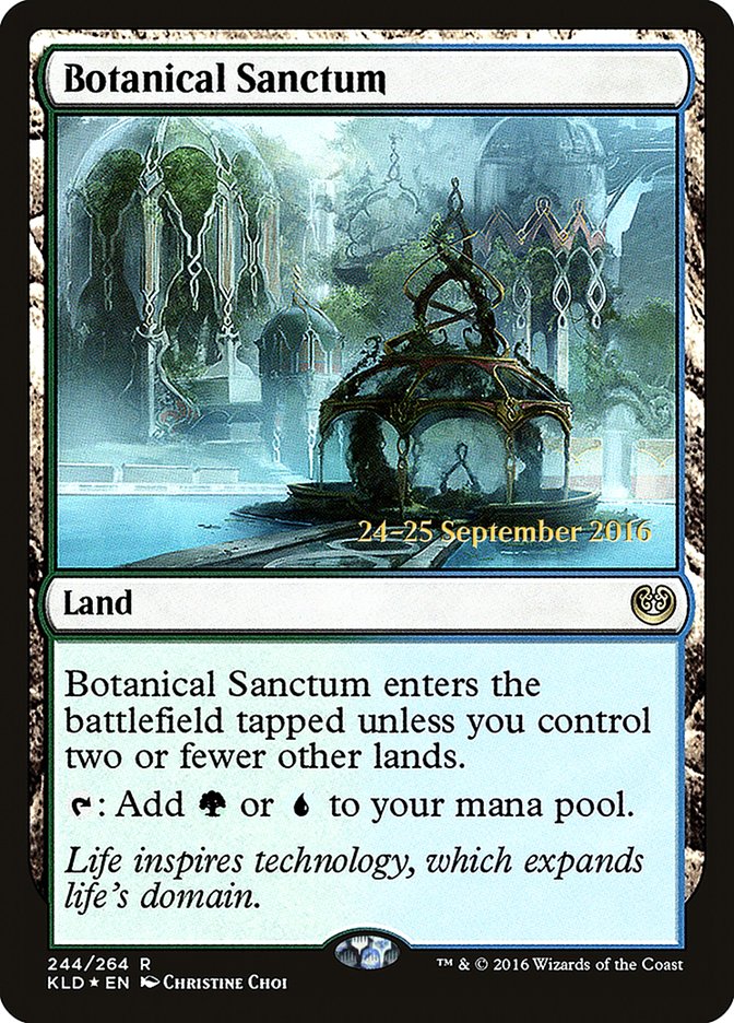 Botanical Sanctum (244) [Kaladesh Prerelease Promos] | Odin's Place