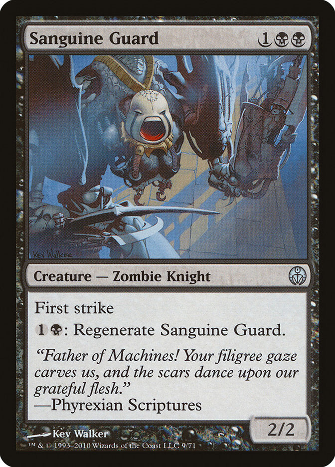 Sanguine Guard (9) [Duel Decks: Phyrexia vs. the Coalition] | Odin's Place