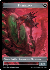 Incubator // Phyrexian (17) Double-Sided Token [March of the Machine Tokens] | Odin's Place