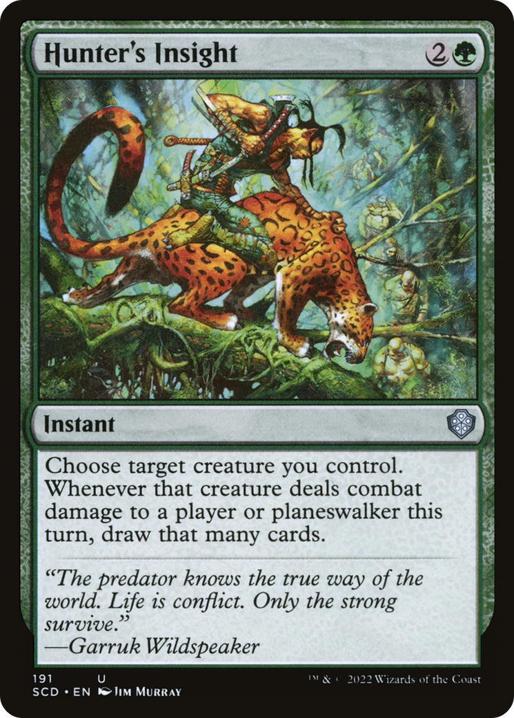 Hunter's Insight [Starter Commander Decks] | Odin's Place
