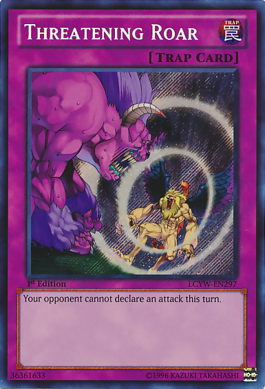 Threatening Roar [LCYW-EN297] Secret Rare | Odin's Place