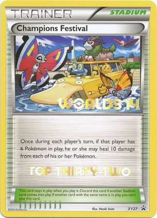 Champions Festival (XY27) (2014 Top Thirty Two) [XY: Black Star Promos] | Odin's Place