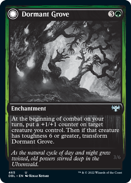 Dormant Grove // Gnarled Grovestrider [Innistrad: Double Feature] | Odin's Place